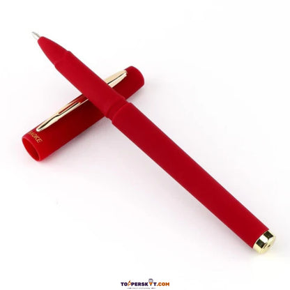 Baoke Red 0.7mm Gel Pen with Antibacterial Protection (Pack of 1)