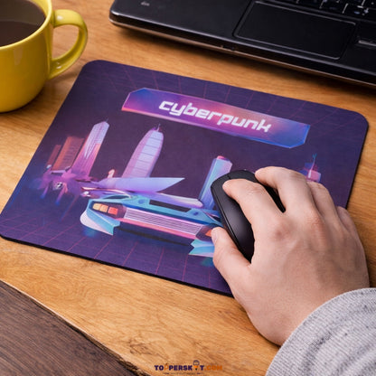 Cyberpunk Design Mouse Pad – Foldable & Anti-Slip (Pack 0f 1)