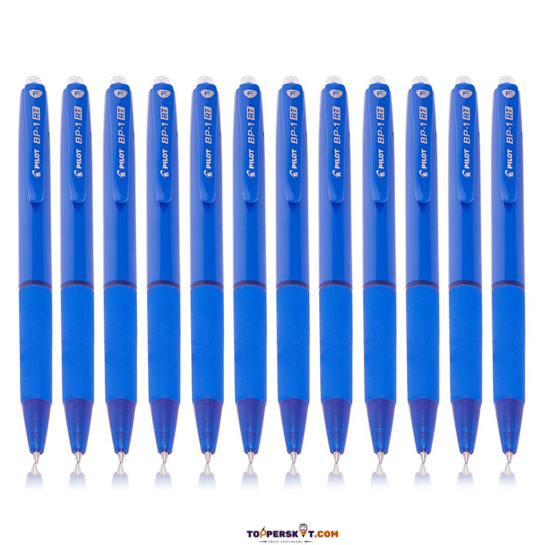 Pilot BP-1RT Ball Pen, Fine Tip Retractable Ballpoint Pen - Blue (Pack of 1)