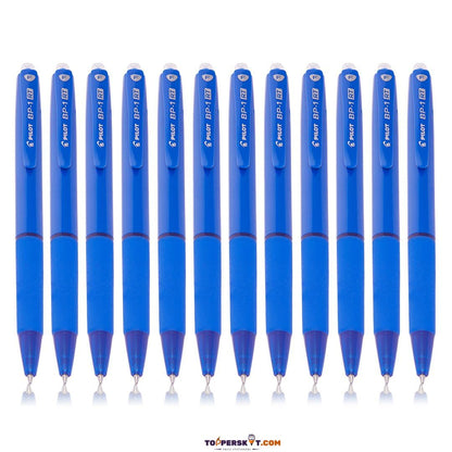 Pilot BP-1RT Ball Pen, Fine Tip Retractable Ballpoint Pen - Blue (Pack of 1)