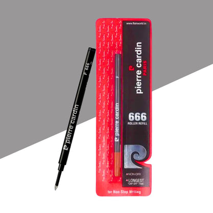 Pierre Cardin Paris 666 Roller Refill – Black (Pack of 1)