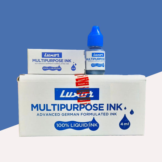 Luxor Multipurpose Gel Ink – Blue ( Pack of 1 )