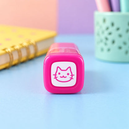 Pilot Frixion Stamps – Cat Face Designs for Journals & Planners (Pack Of 1)