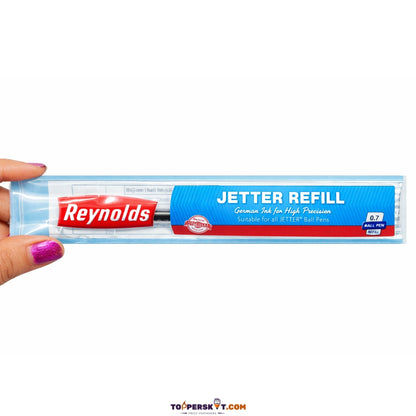 (10 Pcs.) Reynolds Jetter Ball Pen Refill – Blue