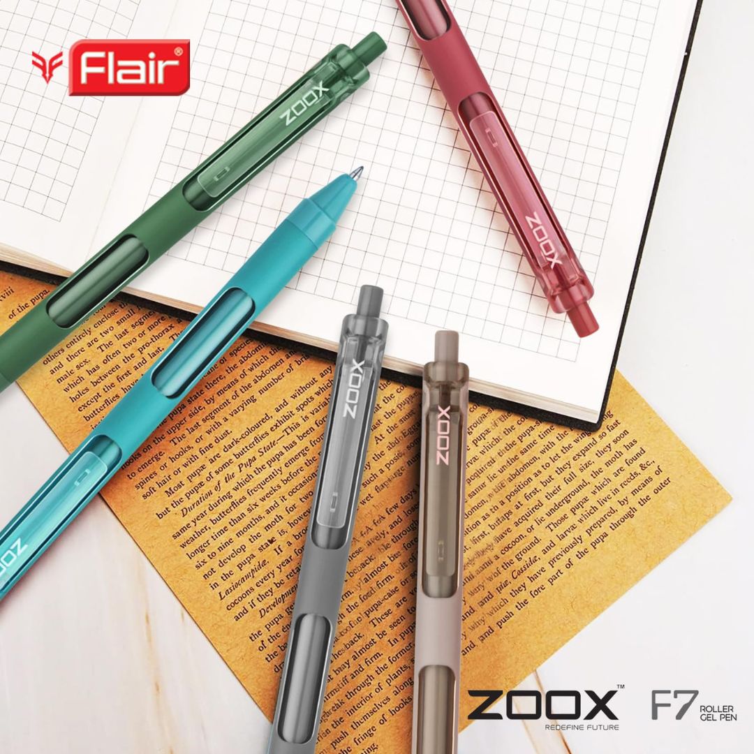 Zoox F7 Premium Roller Pen - Blue (Pack of 1)