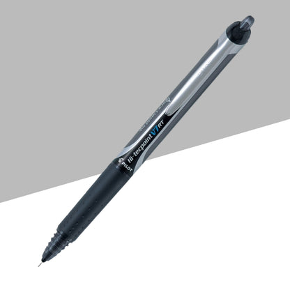 Pilot Hi-Tecpoint V7RT Roller Ball Pen Black - Extra Fine Tip (Pack of 1)