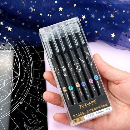 Space-Themed Erasable Gel Pen Blue Ink (Pack of 1)