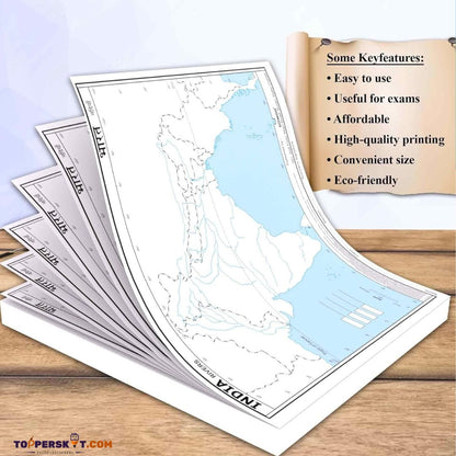 (10 Pcs.) India - River Map