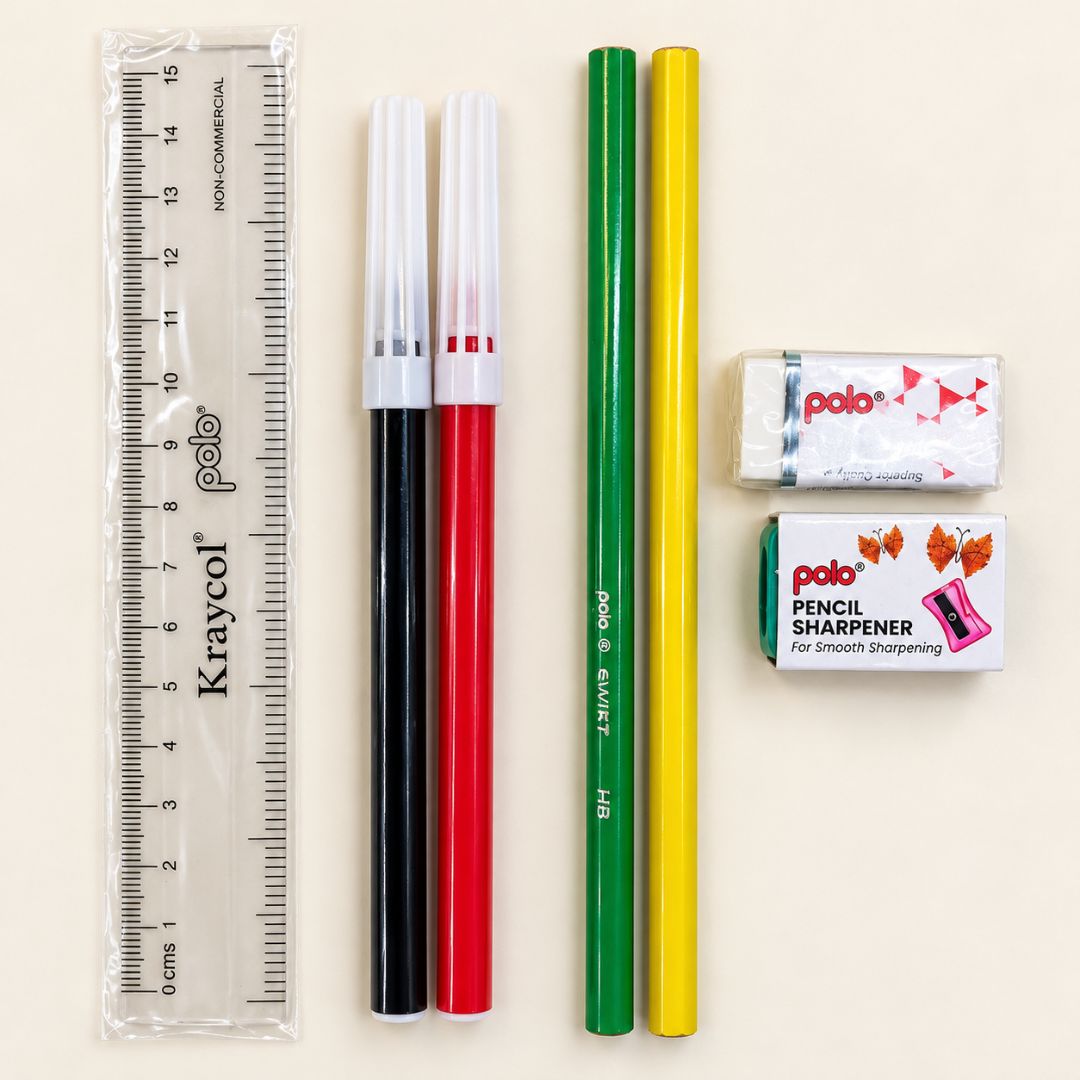 Polo Supreme Kit displayed with stationery items