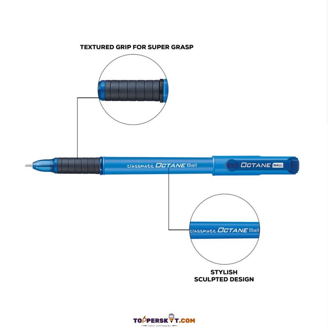 Classmate Octane Ball Pen - Blue (Pack of 1)