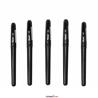 Montex Texta Gel Pen – Black ( Pack of 1 )