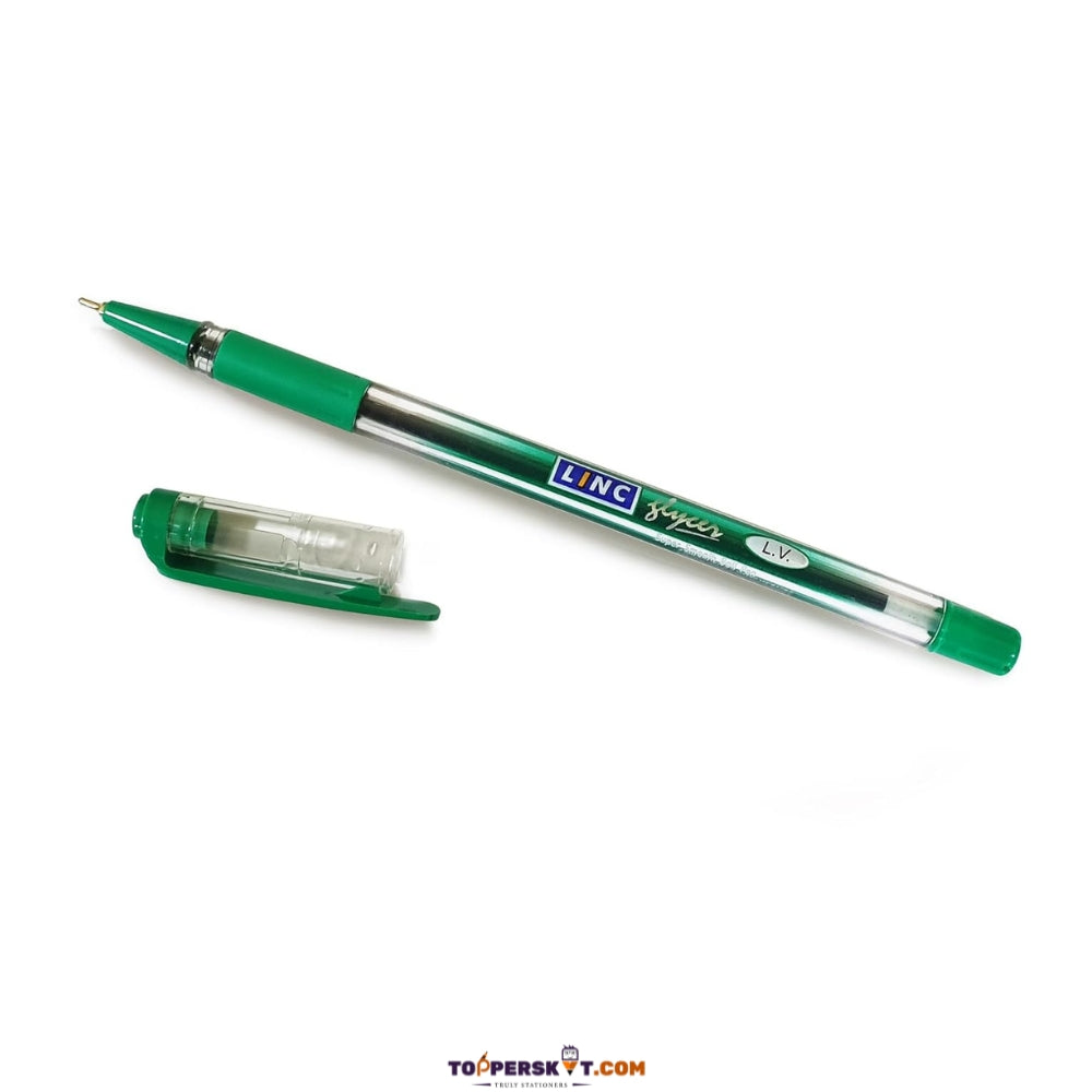 Linc Glycer Ball Pen  – Green ( Pack of 1 )