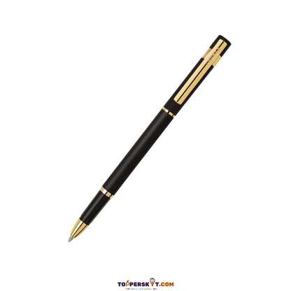 Unomax Nexa Gold Roller Pen - Blue Ink, Jet Ink Technology (Pack of 1)