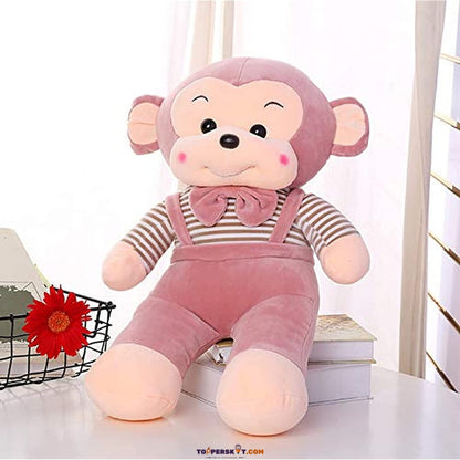 Tickles Super Soft Monkey Stuffed Animal Toy for Kids  (Pack of 1)
