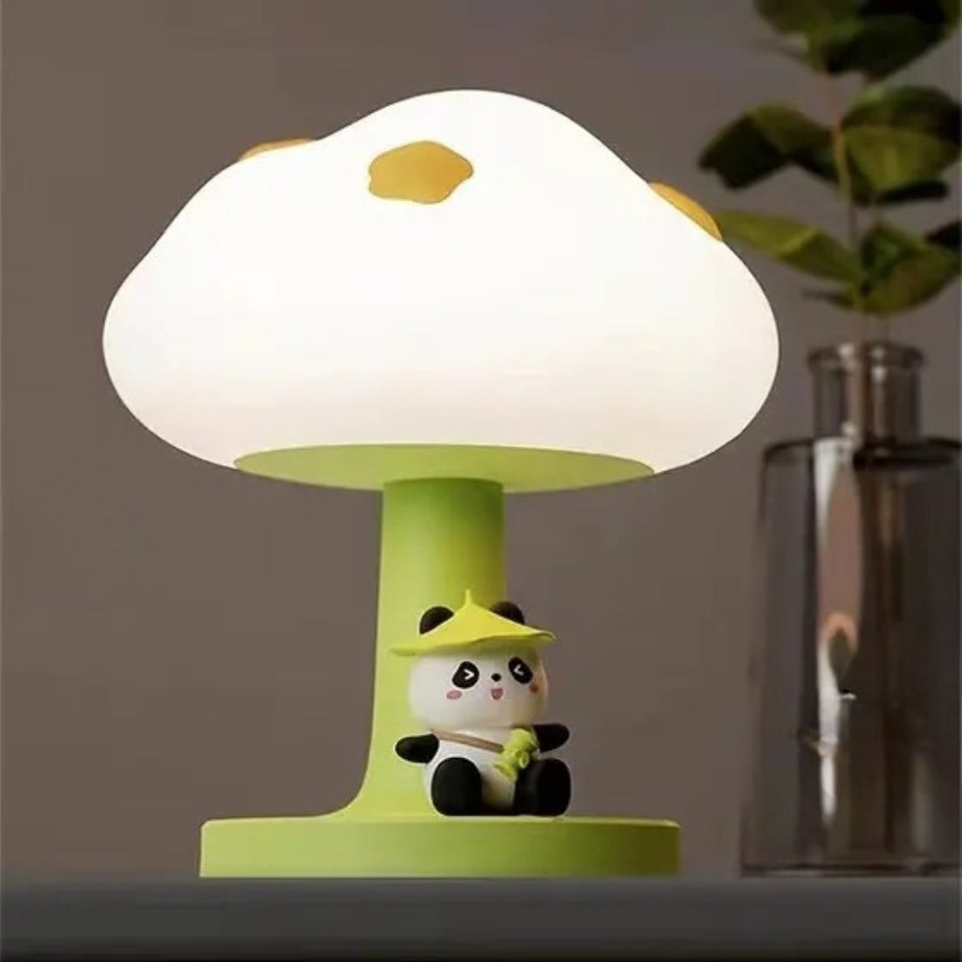 Cloud Popo Panda Bedside Table Lamp – Touch Control, Soft Lighting Lamp (Pack of 1)