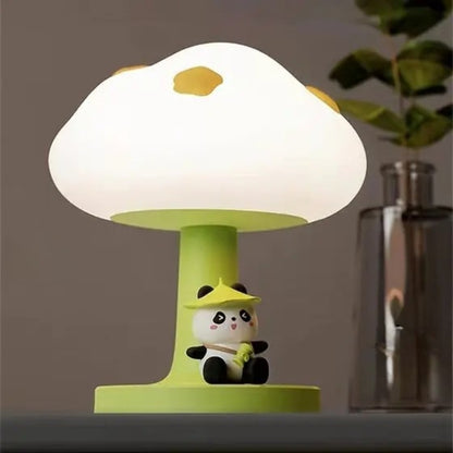Cloud Popo Panda Bedside Table Lamp – Touch Control, Soft Lighting Lamp (Pack of 1)