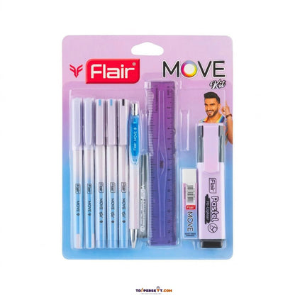 Flair MOVE Stationery Kit Perfect All-In-One Solution (Pack of 1)