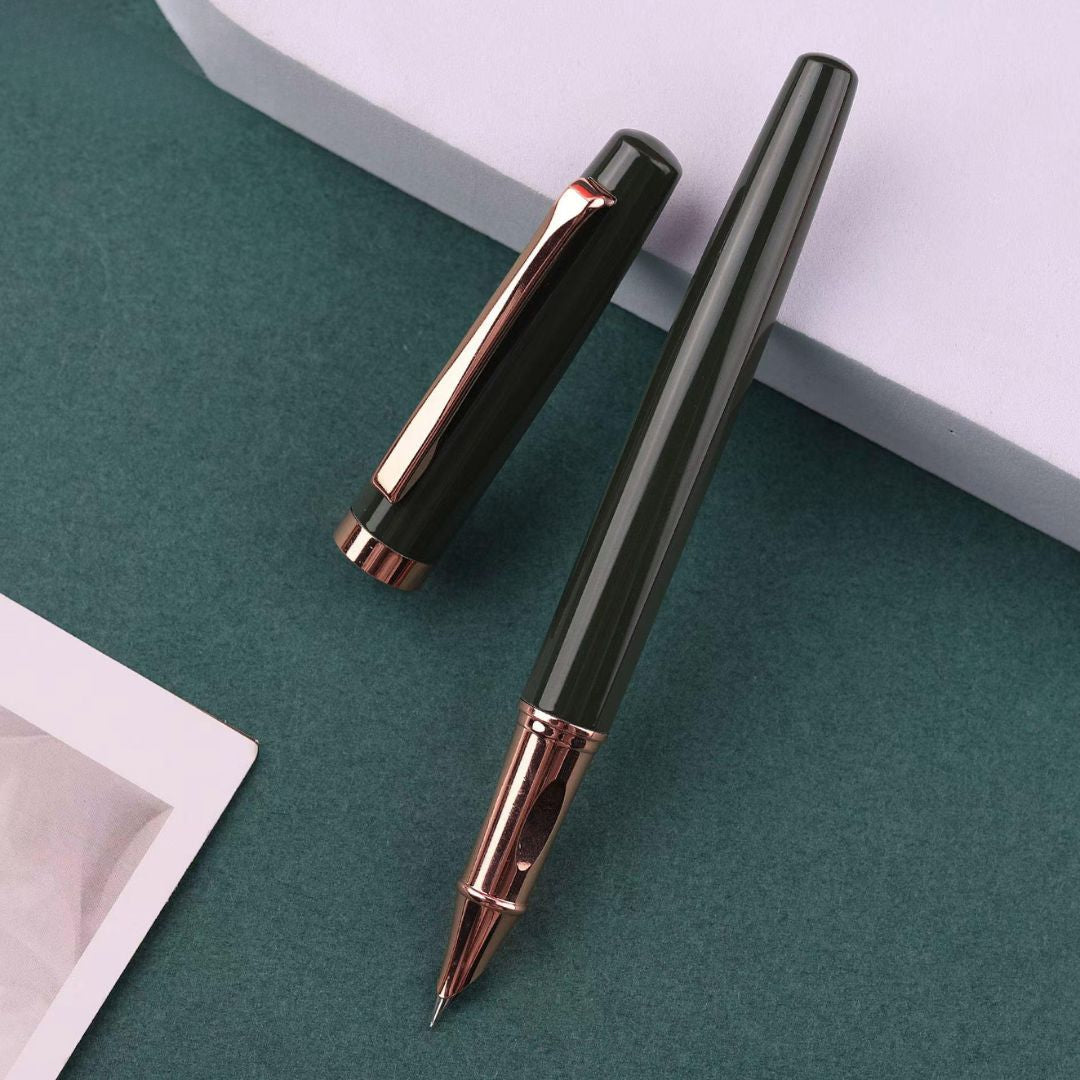 Luxury High-Quality Roller Ball Pen – Customizable Corporate Gift - Blue (Pack of 1)