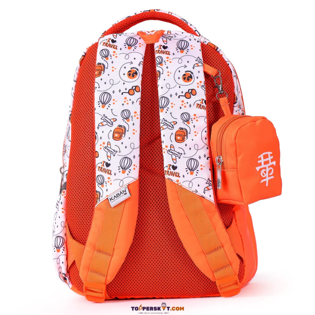 Kaban Explorer Junior Backpack – 20L Stylish Bags for School & Travel (Pack of 1)