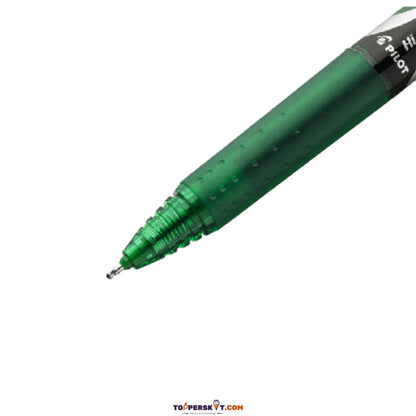 Pilot Hi-TecPoint V10 Grip Roller Ball Pen- Green ( Pack of 1 )