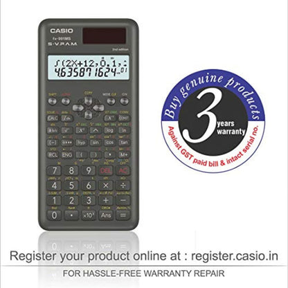 Casio FX991MS Scientific Calculator - Precision in Every Calculation ( Pack of 1 ) - Topperskit LLP