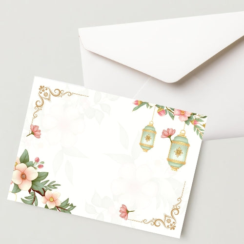 Unique Letter Greeting Card with Envelope - 300 GSM Cold Pressed Writing Card (Pack of 1)