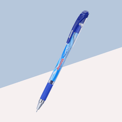 Reynolds Racer Gel Pen – Blue: Stylish, Waterproof, and Fade-Resistant Writing Excellence ( Pack of 1 ) - Topperskit LLP