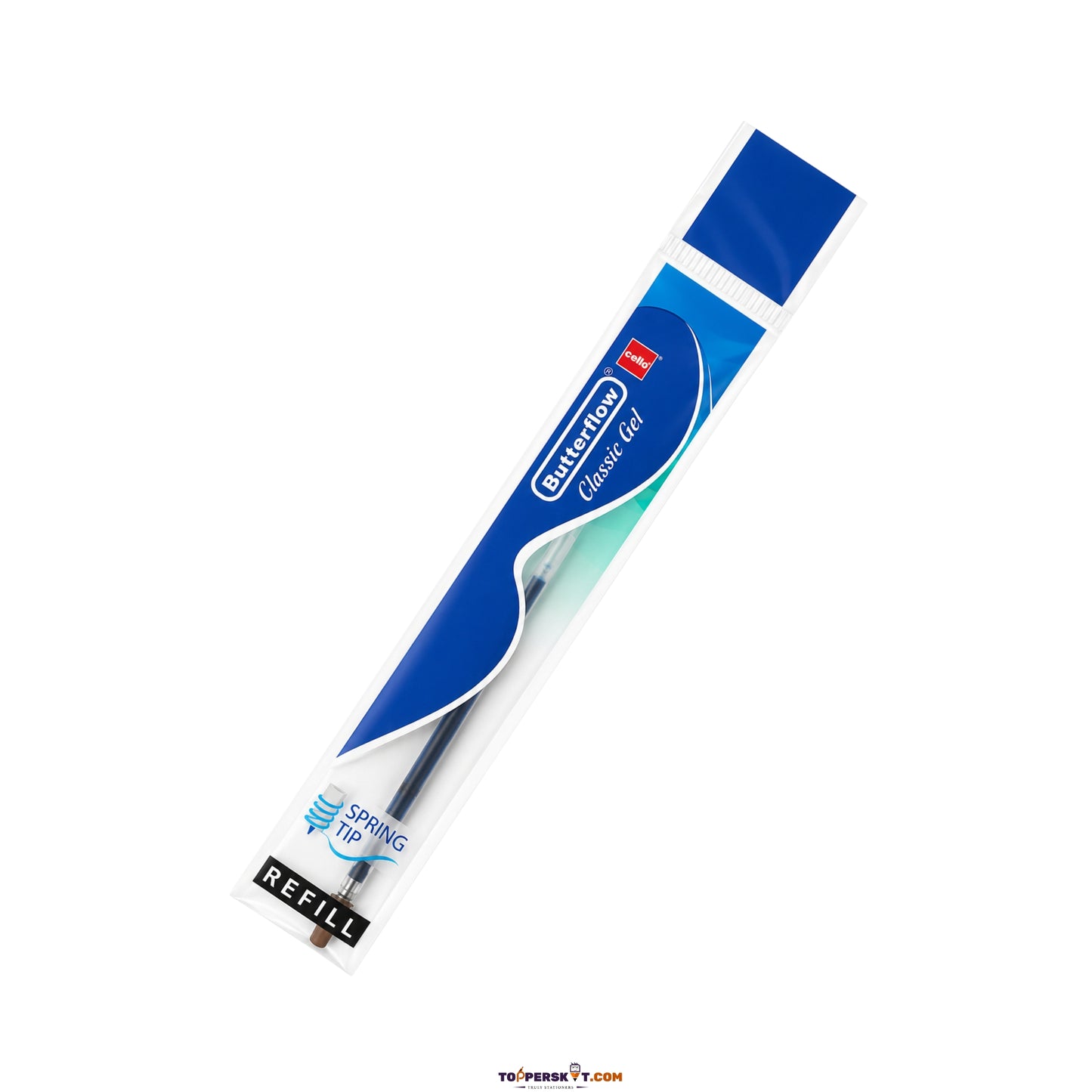 (10 Pcs.) Cello Butterflow Classic Gel Refill - Blue