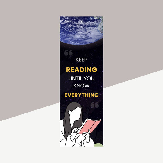 Fancy Bookmark - High Quality with Laminated Covering (Pack of 1)