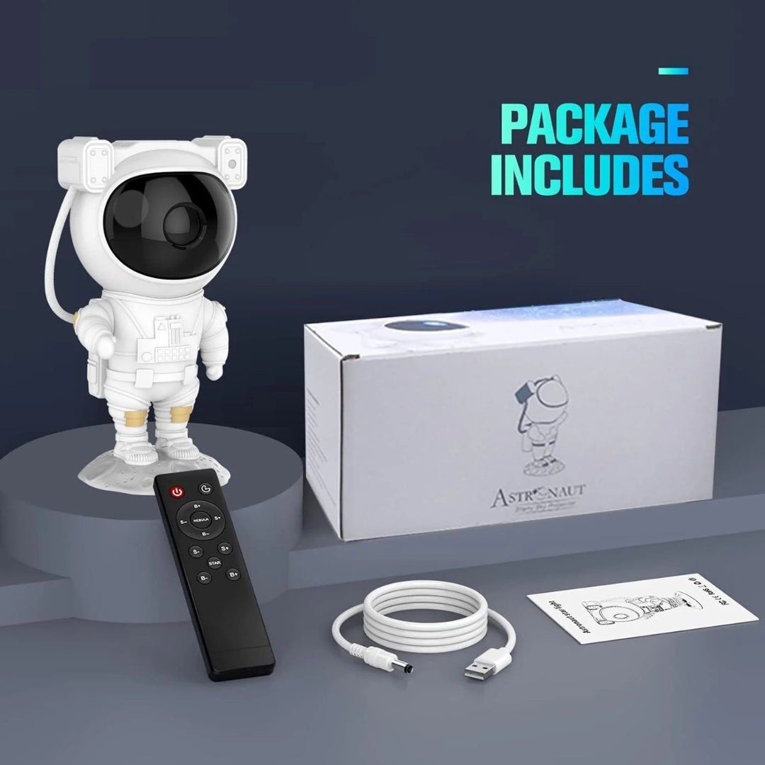 Astronaut Galaxy Projector – Starry Night Light & Space Buddy Room Lamp (Pack of 1)