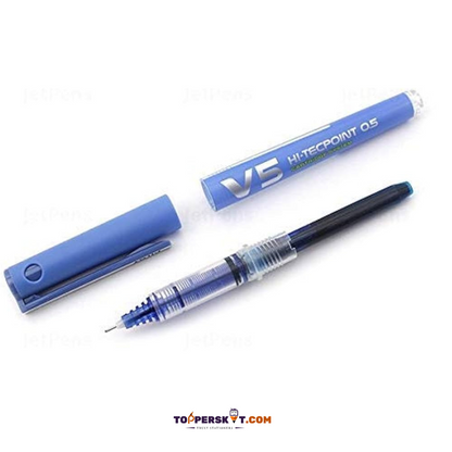 Pilot Hi-Tecpoint V5  Cartridge System  Pure Liquid Ink - Blue (Pack Of 1)