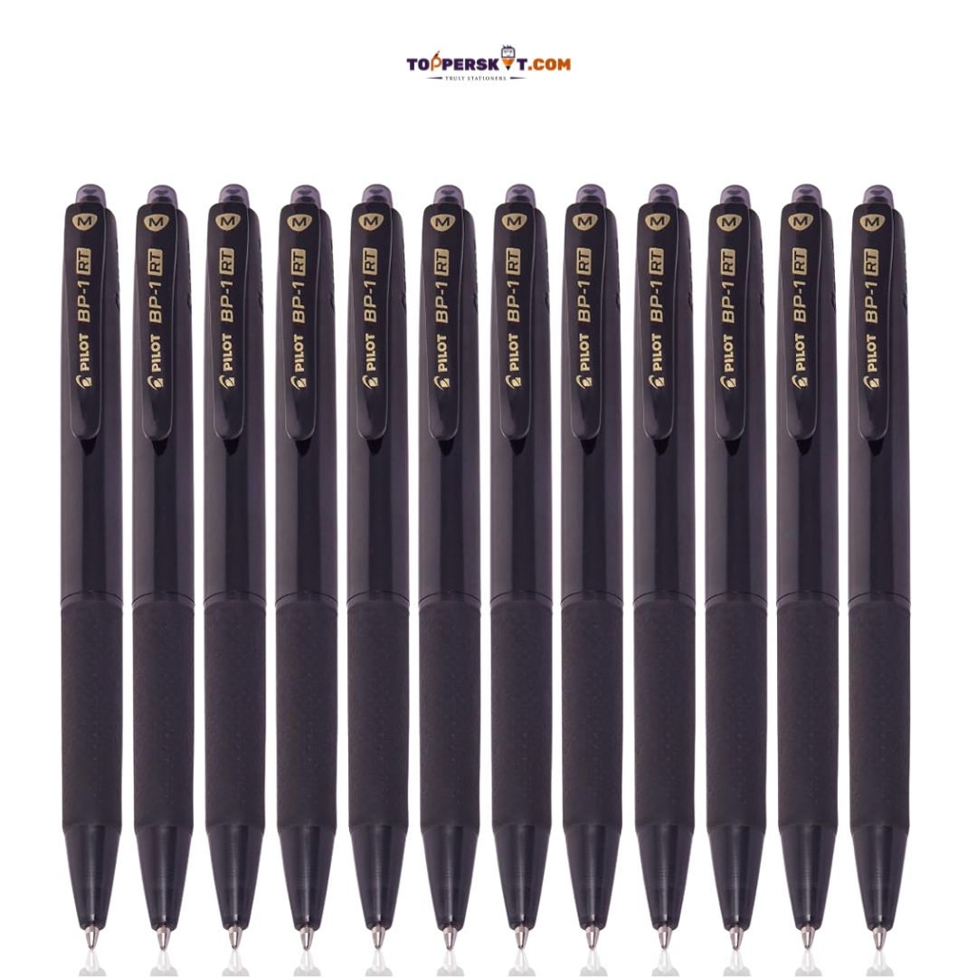 Pilot BP-1RT Ball Pen, Fine Tip Retractable Ballpoint Pen -  Black (Pack of 1)