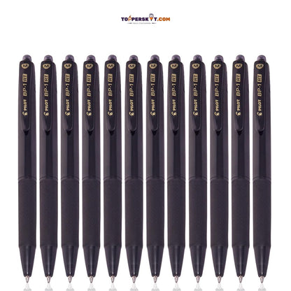 Pilot BP-1RT Ball Pen, Fine Tip Retractable Ballpoint Pen -  Black (Pack of 1)