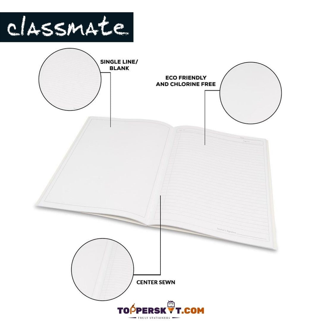 Classmate A4 Practical Notebook - Science : Perfect Companion for Lab Experiments ( Pack of 1 ) - Topperskit LLP