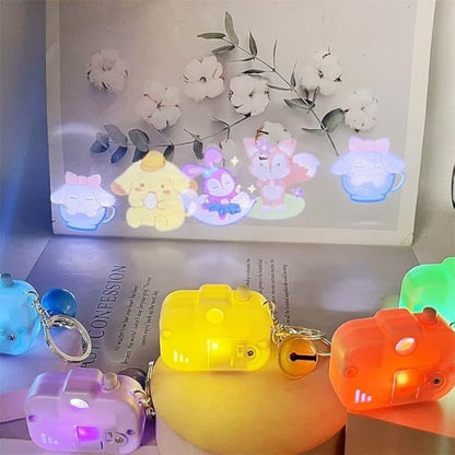 Cute Camera Keychain with Light Effect (Pack of 1)