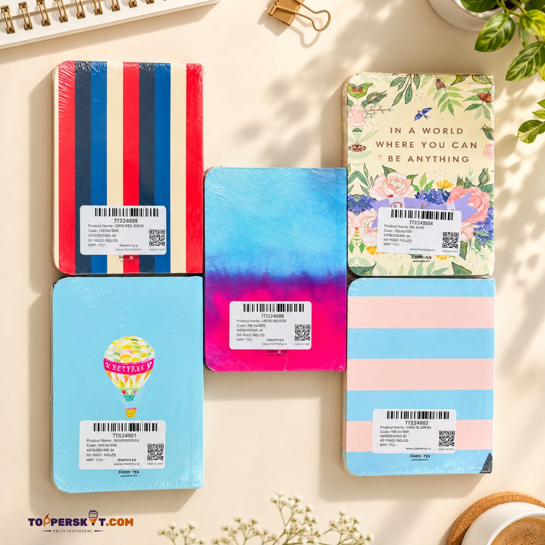 Memorys DESIGNR Hardbound Notebook A6 Open Pages