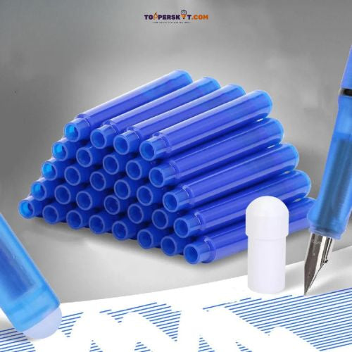 Erasable Fountain Pen Ink Cartridges Jar -Blue (Pack of 1)