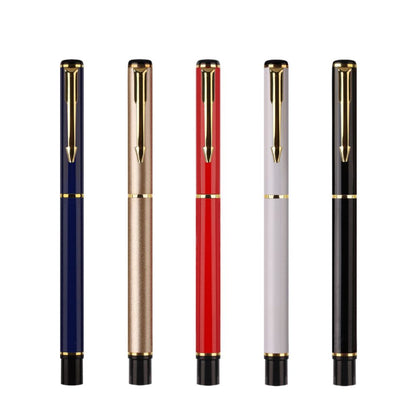 Exquisite Metal Roller Ball Pen Premium Customizable Corporate Gift -Blue Ink (Pack of 1)