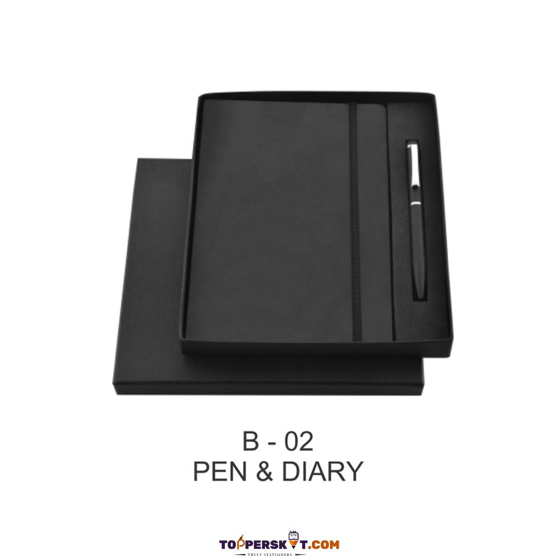 Diary & Pen Gift Set (Pack of 1)