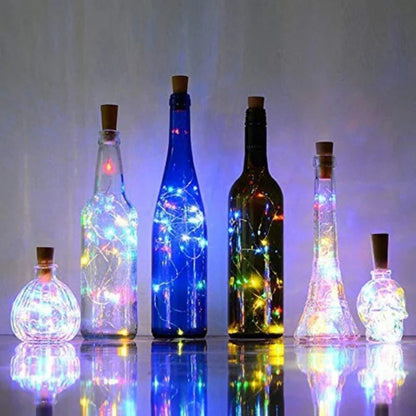 Multicolor Fairy Decoration Lights Battery Powered-180 CM Wire (Pack of 1 )