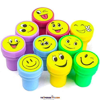 New Best Good Emoji Stamps – Assorted Colors & Emojis (Set of 10)