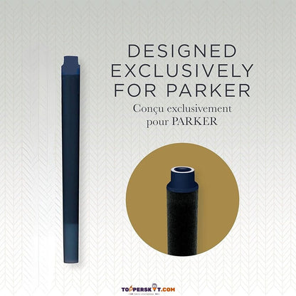 Parker Quink Ink Cartridges - Black (Pack of 3)