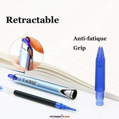 Pilot Hi-Tecpoint V10 Roller Ball Pen – 1.0mm Medium Tip Blue Ink (Pack of 1)