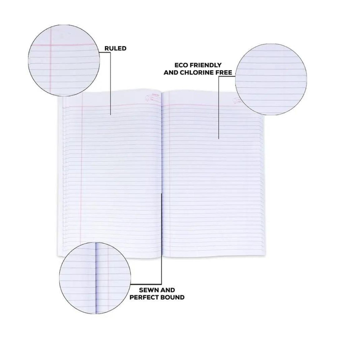 Classmate A4 Single Line  Register - 304 Pages ( Pack of 1 )