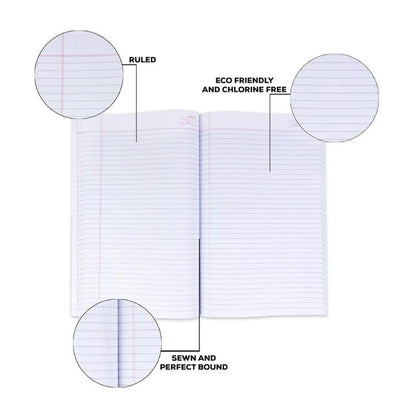 Classmate A4 Single Line  Register - 304 Pages ( Pack of 1 )