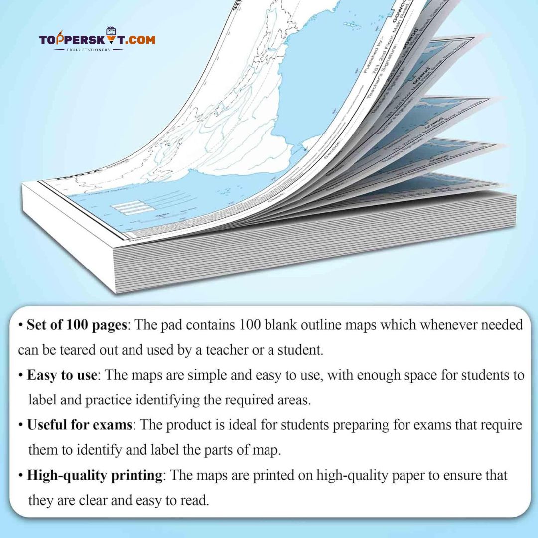 (10 Pcs.) India - River Map