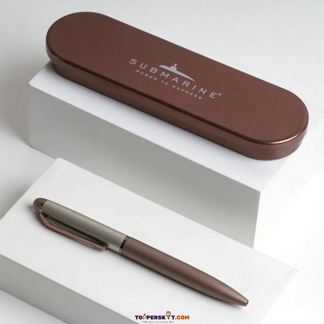 Submarine 979 Jade Coffee Pen – Smooth Writing Ball Pen with Coffee Aroma (Pack of 1)
