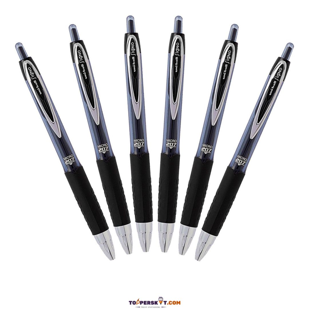 Uni-ball Signo 207 Gel Ink Roller Ball Pen-Blue (Pack of 1)
