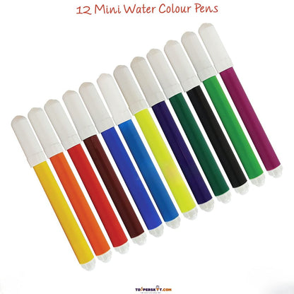 Doms Water Color Pens –  Multicolor Sketch Pens ( Pack of 12 )