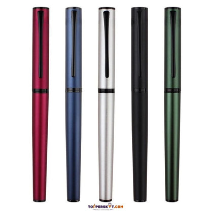 Classic Metal Ball Pen – Customizable Corporate Gift Pen - Blue (Pack of 1)